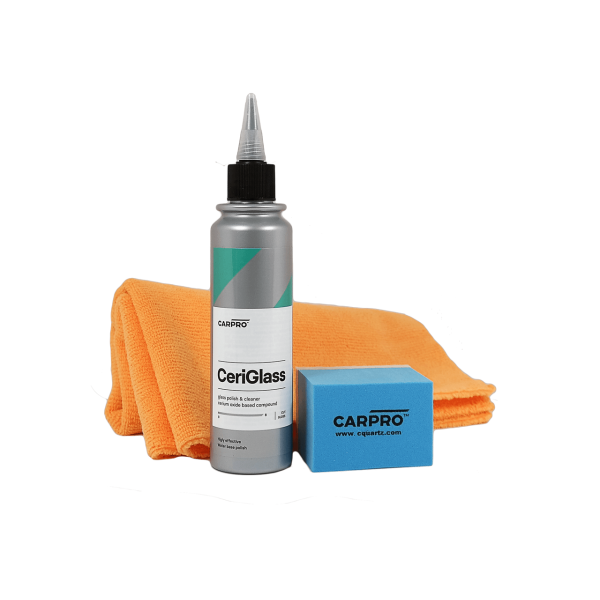 CarPro Ceriglass Polish Αλοιφή Τζαμιών Kit 150ml