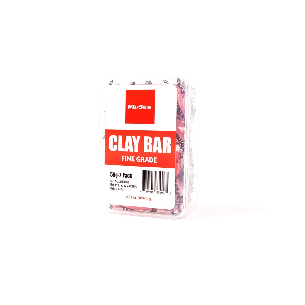 Maxshine Detailing ClayBar Fine 2x50gr Without Abrasive Πηλός Καθαρισμού Μαλακός