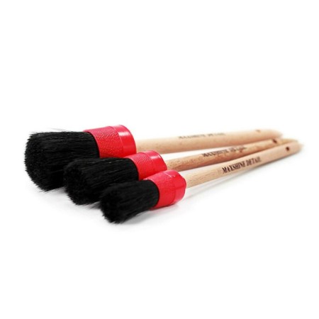 Maxshine Detailing Brush Set 3pcs Πινέλα Καθαρισμού Σετ 3Τεμάχια