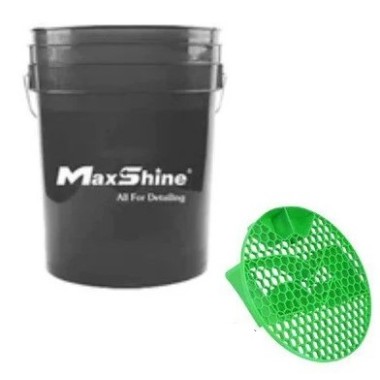 Maxshine Wash Bucket With Gritt Guard 13lt Κουβάς Πλυσίματος Οχημάτων Με Σίτα
