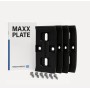Maxx Plate Πρωτοποριακά Πλαίσια Πινακίδας Σετ Για 2 Πινακίδες