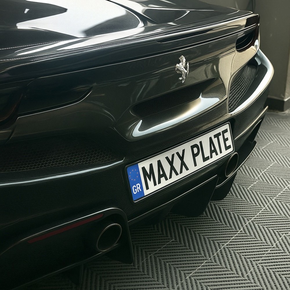 Maxx Plate Πρωτοποριακά Πλαίσια Πινακίδας Σετ Για 2 Πινακίδες