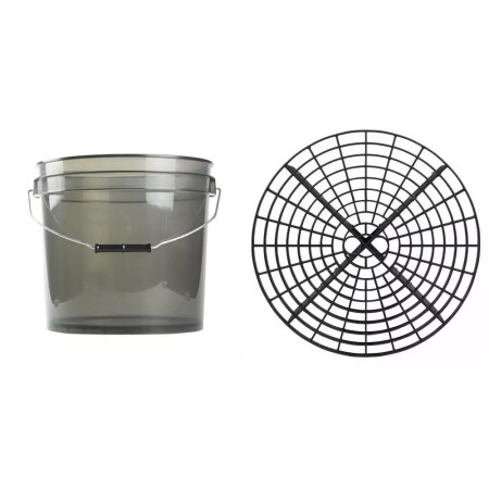 Wash Bucket With Gritt Guard 13lt Κουβάς Πλυσίματος Οχημάτων Με Σίτα