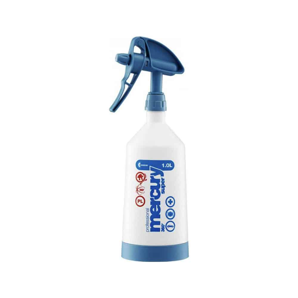 Kwazar Mercury Super 360° Cleaning Pro+ Blue 1lt Sprayer Ψεκαστήρας Χειρός