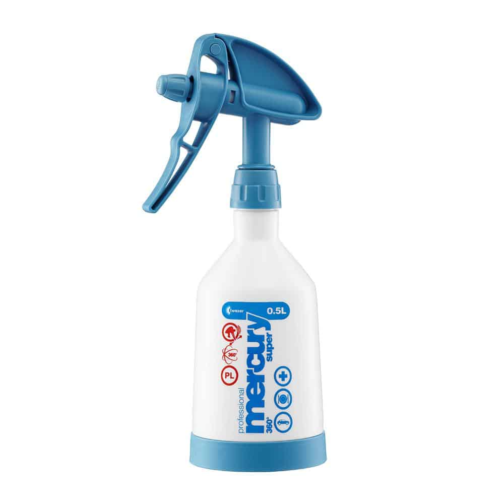 Kwazar Mercury Super 360° Cleaning Pro+ Blue 0.5lt Sprayer Ψεκαστήρας Χειρός