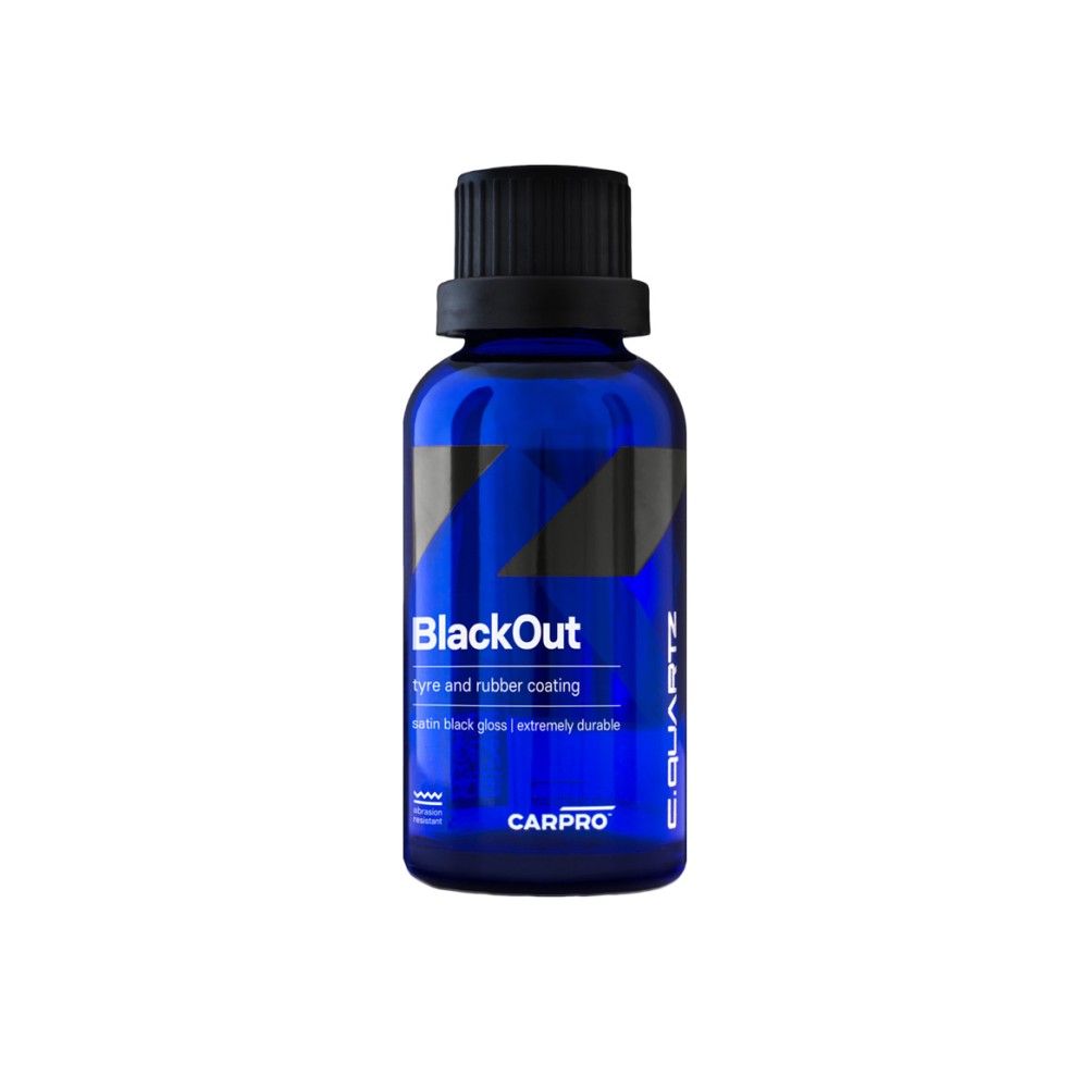 CarPro CQUARTZ Black Out 2.0 Συντηρητικό Σφραγιστικό Ελαστικών 50ml