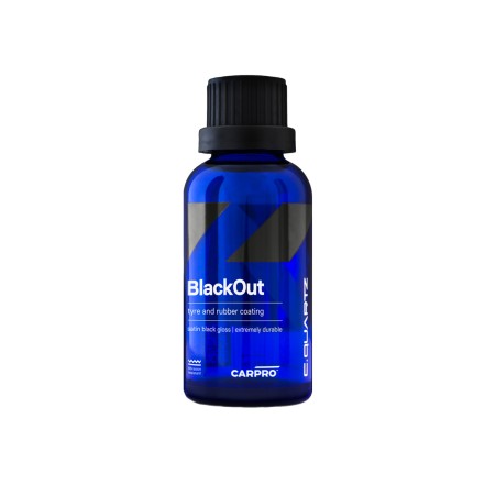 CarPro CQUARTZ Black Out 2.0 Συντηρητικό Σφραγιστικό Ελαστικών 50ml