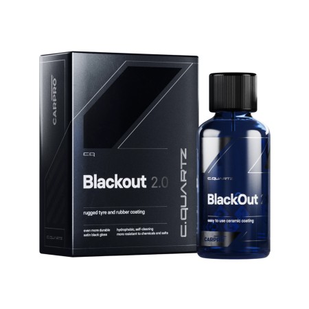 CarPro CQUARTZ Black Out 2.0 Συντηρητικό Σφραγιστικό Ελαστικών 50ml