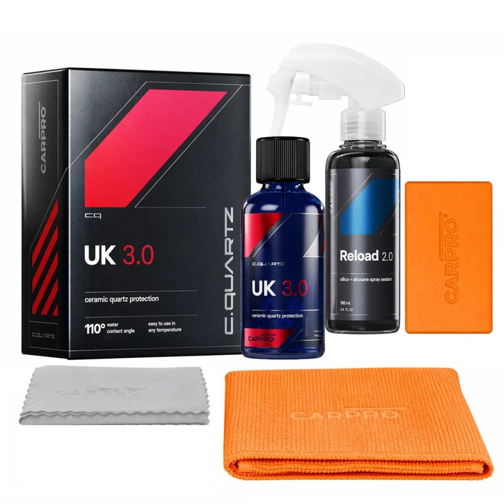 CarPro CQUARTZ UK 3.0 Edition Kit 30ml Κεραμική Επίστρωση