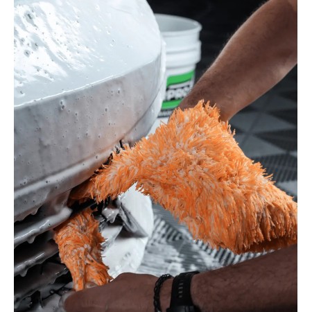 CarPro FairyTail Premium Wash Mitt Γάντι Πλυσίματος Με Λούτρινη Ουρά Για Δύσκολα Σημεία