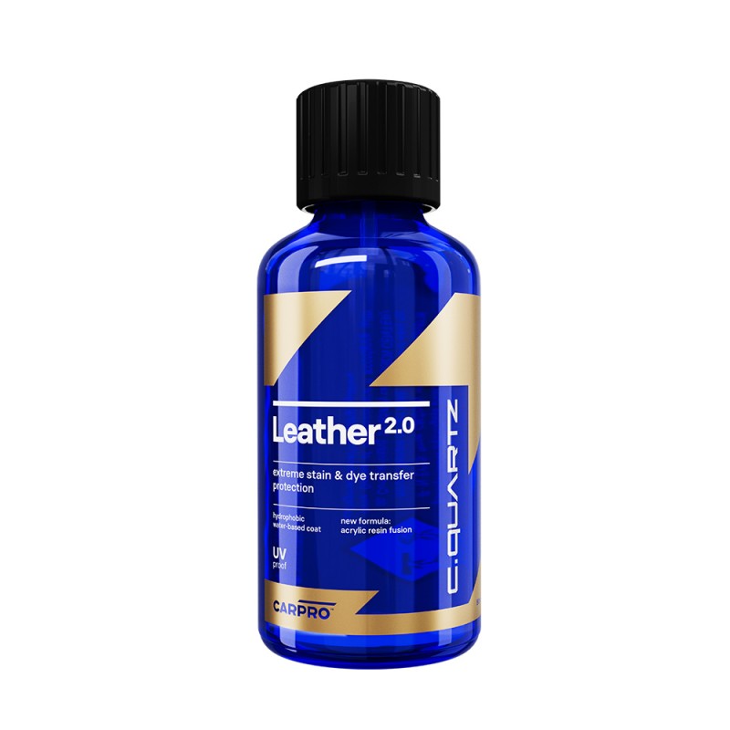 CarPro CQUARTZ Leather 2.0 30ml Κεραμική Επίστρωση Δερμάτων