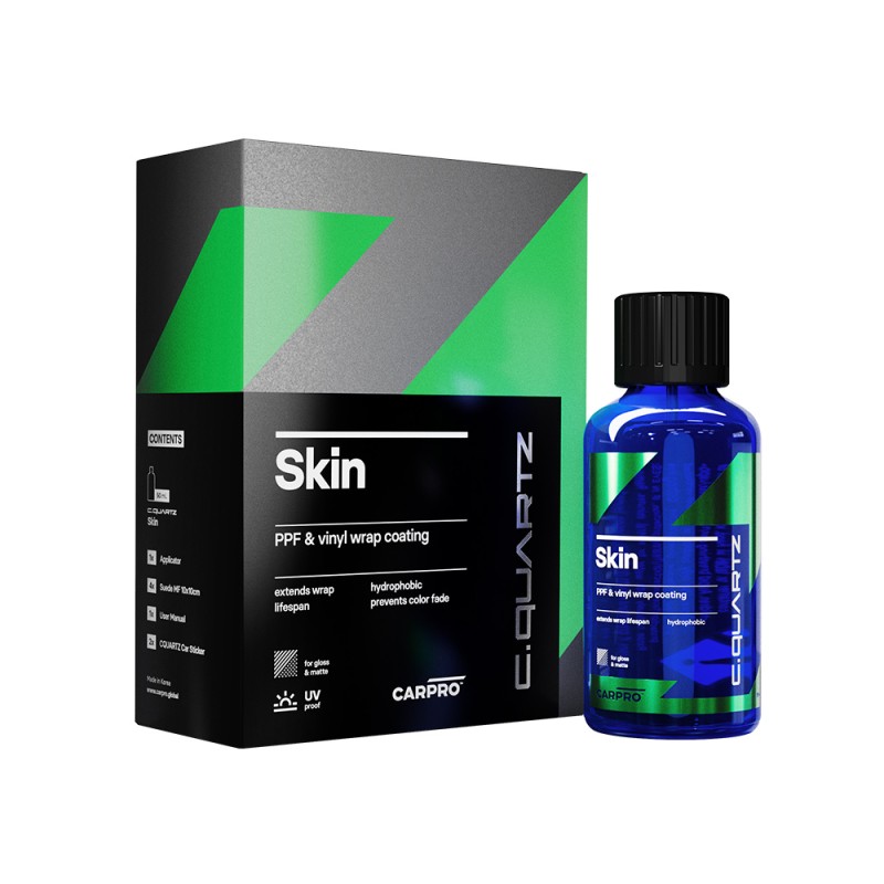 CarPro CQUARTZ Skin 50ml Matte And Vinyl Coating Κεραμική Επίστρωση Ματ Και Βινυλίου