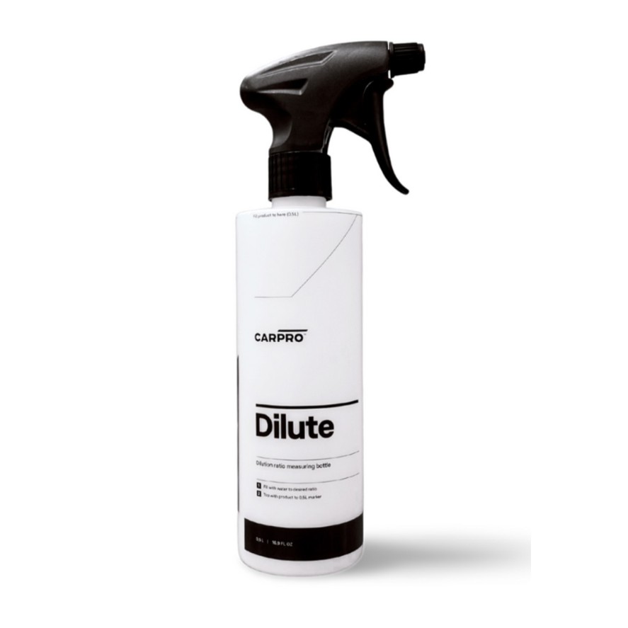 CarPro Dilute Empty Bottle 500ml Μπουκάλι Αναλογιών Αραίωσης Υλικών