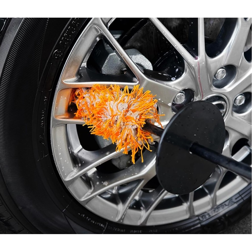 CarPro Flat Spot Wheel Brush Kit Σετ Βούρτσες Καθαρισμού Ζαντών Αυτοκινήτου