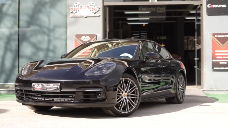 CeramicCoat Porsche Panamera Full Detail - Επαναφορά - Γυάλισμα - Κεραμική Επίστρωση - CeramicPro9H