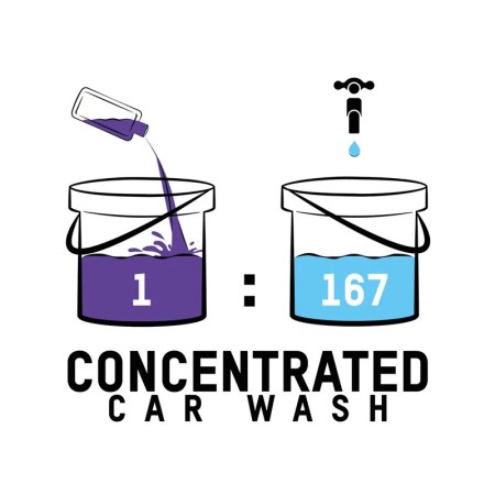 ValetPro Concentrated Car Wash 1lt Συμπυκνωμένο Σαμπουάν Πλυσίματος Οχημάτων