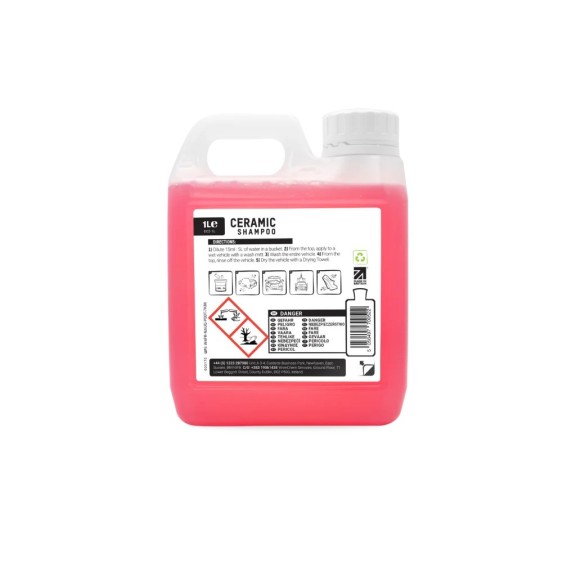 ValetPro Ceramic Shampoo 1lt Κεραμικό Σαμπουάν Οχημάτων