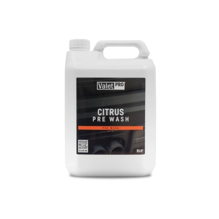 ValetPro Citrus Pre Wash 5lt Πρόπλυση Για Αφαίρεση Traffic Film Και Εντόμων