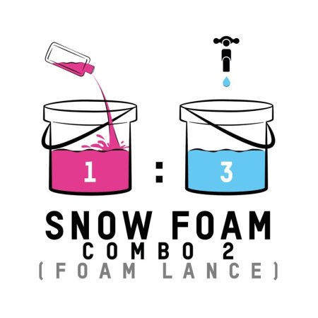 ValetPro Snow Foam Combo2 1lt Αφρός Πρόπλυσης Υψηλού Αφρισμού